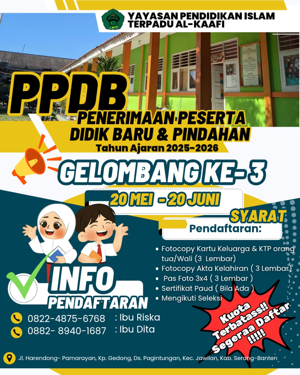 Brosur PPDB Depan